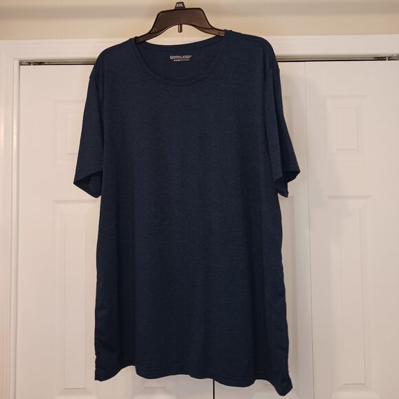 3/$18 - Coolkeep Blue Short Sleeve Shirt Size XXL - Picture 1 of 4